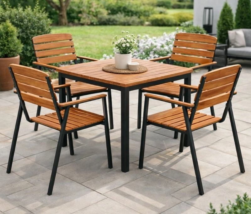 Garnitura Gazela 80x80/ GAZELA R 1+4